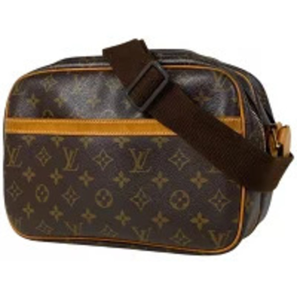 Louis Vuitton Handbags - Louis Vuitton Reporter Crossbody Shoulder Bag Monogram Brown